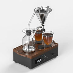 Joy Resolve Barisieur Grande (2 - Cup) - Tea & Coffee Brewing Alarm Clock Premium Coffee Machine, EU Plug, 220-240 V,