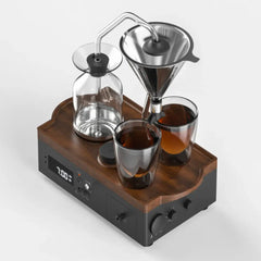 Joy Resolve Barisieur Grande (2 - Cup) - Tea & Coffee Brewing Alarm Clock Premium Coffee Machine, EU Plug, 220-240 V,