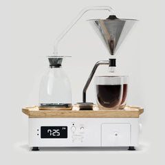 Joy Resolve Barisieur Grande (2 - Cup) - Tea & Coffee Brewing Alarm Clock Premium Coffee Machine, EU Plug, 220-240 V,