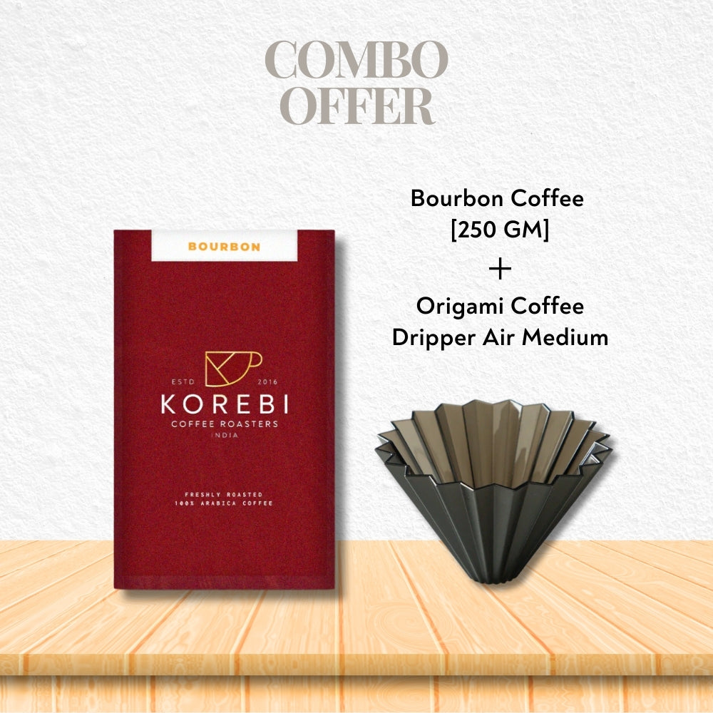 Origami Dripper Air Medium Bourbon Coffee