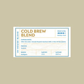 Cold Brew Blend - Medium Dark Roast