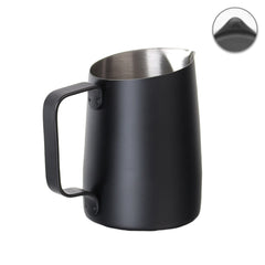 WPM #07 Sharp Spout Espresso Steaming Milk Frothing Pitcher | Stainless Steel | Milk Jug & Barista Tools for Cappuccino & Latte Art, For Amateurs, Professionals & Coffee Lover, 450 ML