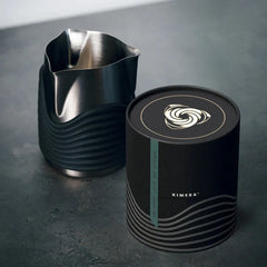 WPM KIMERA Tri-Spout Handleless Espresso Steaming Milk Frothing Pitcher | Stainless Steel | Milk Jug & Barista Tool for Cappuccino & Latte, Amateurs, Professionals & Coffee Lover, 500 ML