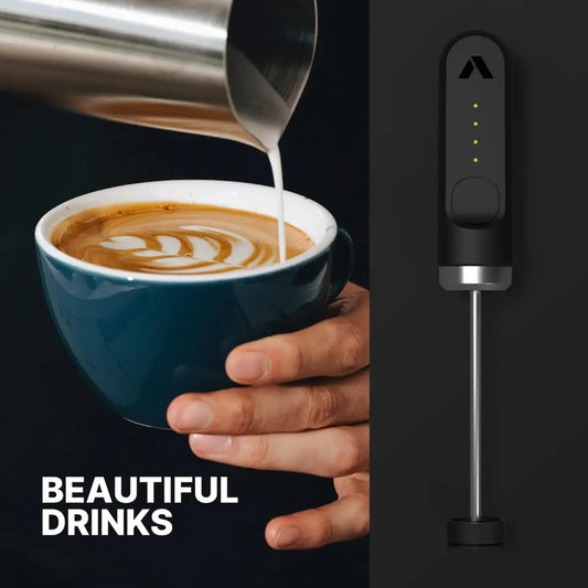 Subminimal Handheld NanoFoamer Lithium Rechargeable, BLACK