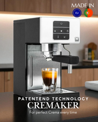 Briel A3 Espresso Coffee Machine with Cream Filter and Cappuccino Steamer