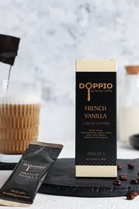 Doppio Liquid Coffee - All Six Flavors (30 Sachets)