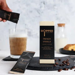 Doppio Liquid Coffee - All Six Flavors (30 Sachets)