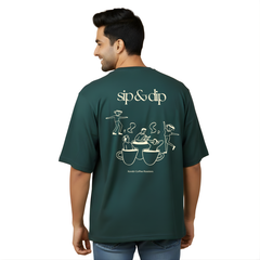 Korebi Sip & Dip Oversized T-Shirt (Unisex) – Size Down Recommended