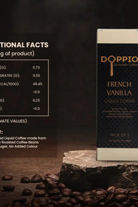 French Vanilla - Doppio Liquid Coffee Concentrate