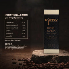 French Vanilla - Doppio Liquid Coffee Concentrate