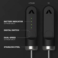 Subminimal Handheld NanoFoamer Lithium Rechargeable, BLACK