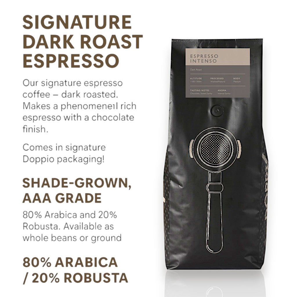 Espresso Intenso - 80% Arabica / 20% Robusta