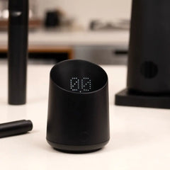 Subminimal Subscale - Digital Coffee Measuring Cup, Invisible LED Display, Touch Activated, USB-C Rechargeable - 400 mAh Battery, IPX-4 Splash Resistant, BLACK