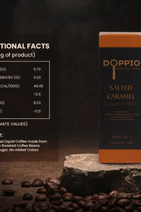Salted Caramel - Doppio Instant Liquid Coffee Concentrate