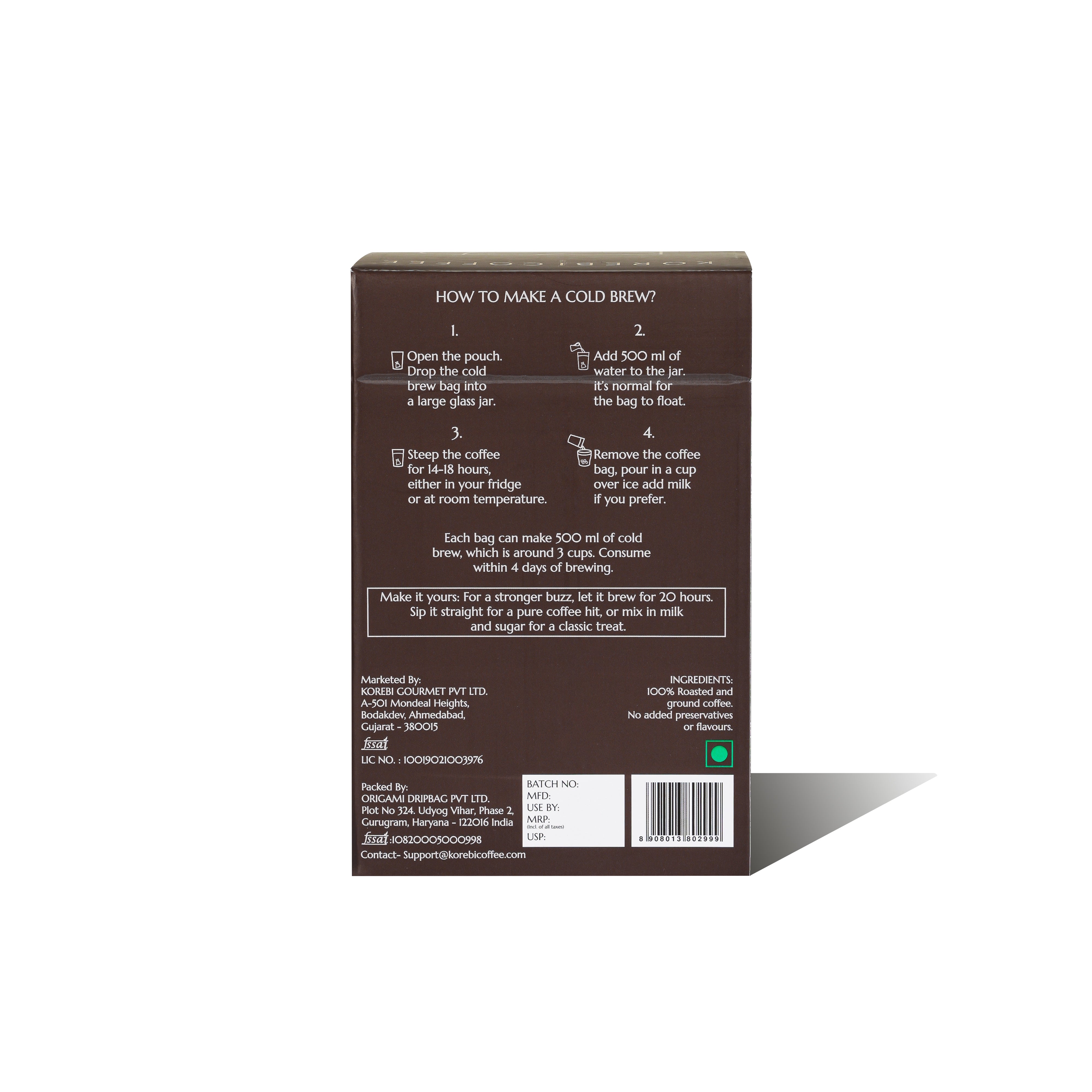 COLD BREW - BOURBON BARREL AGED