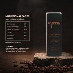 Irish Cream - Doppio Instant Liquid Coffee Concentrate