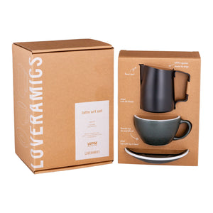 WPM x Loveramics Latte Art Set | Black