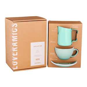 WPM x Loveramics Latte Art Set | Mint Green