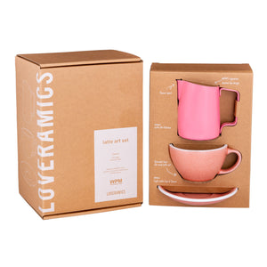 WPM x Loveramics Latte Art Set | Pink