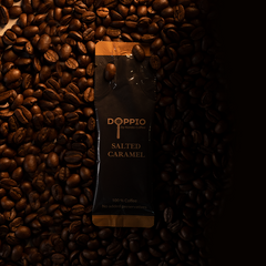 Salted Caramel - Doppio Instant Liquid Coffee Concentrate (Pack of 30 Sachets)