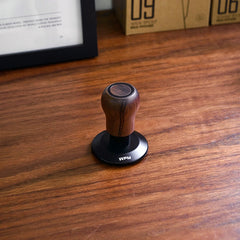 WPM Spring Loaded Tamper with Wooden Handle (58mm)