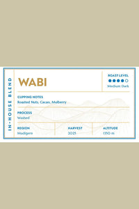 Wabi - Medium Dark Roast Coffee