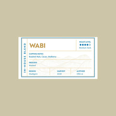 Wabi - Medium Dark Roast Coffee