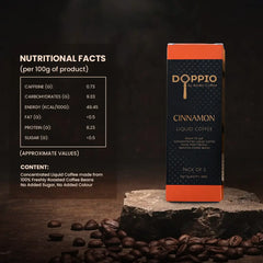 Cinnamon - Doppio Instant Liquid Coffee Concentrate
