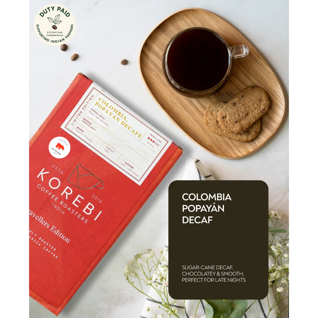 Colombia, Popayan Decaf by Kiss the Hippo X Korebi Coffee