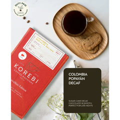 Colombia, Popayan Decaf by Kiss the Hippo X Korebi Coffee