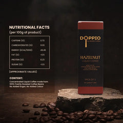 Hazelnut - Doppio Instant Liquid Coffee Concentrate