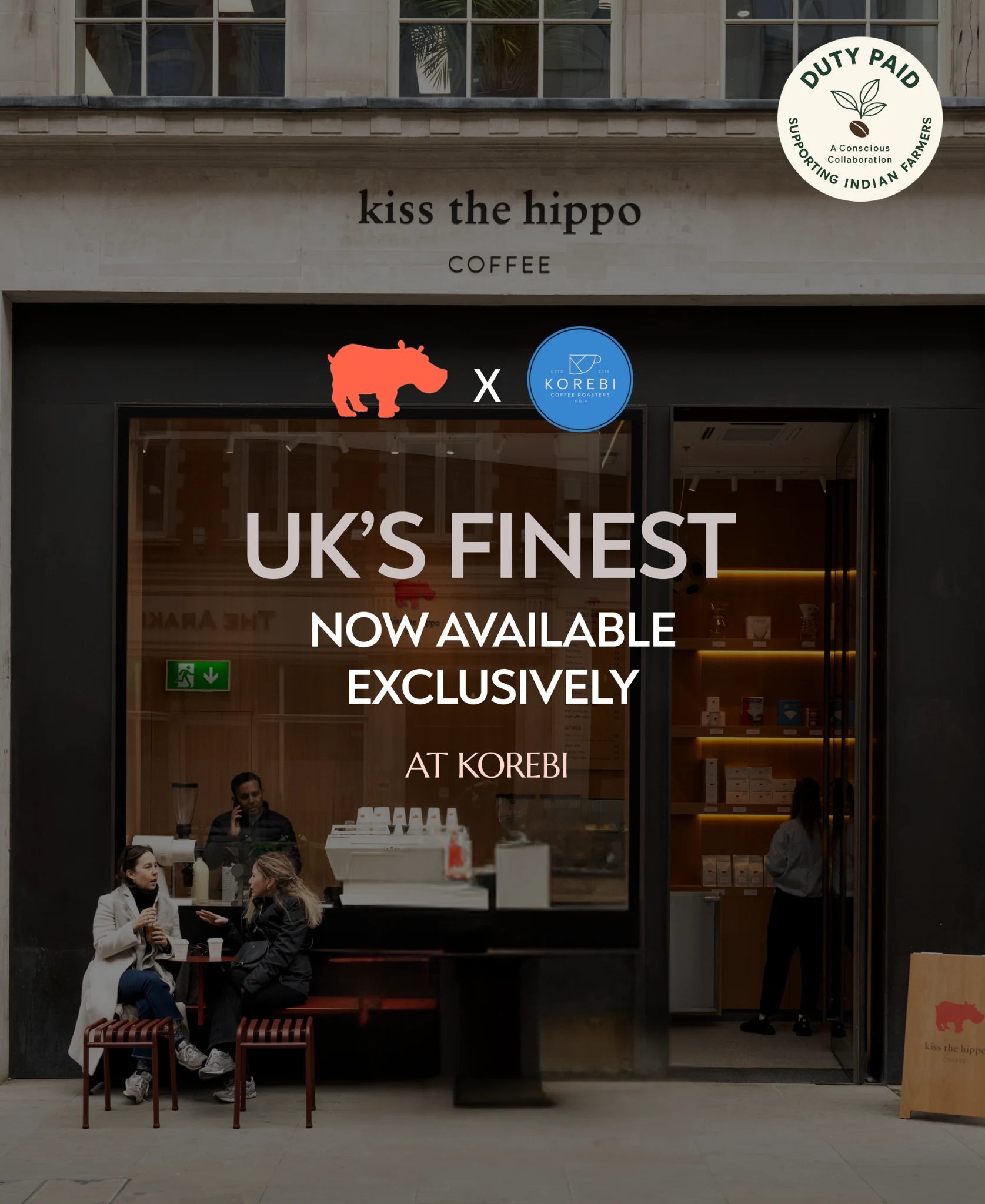 George Street Blend by Kiss the Hippo X Korebi Coffee